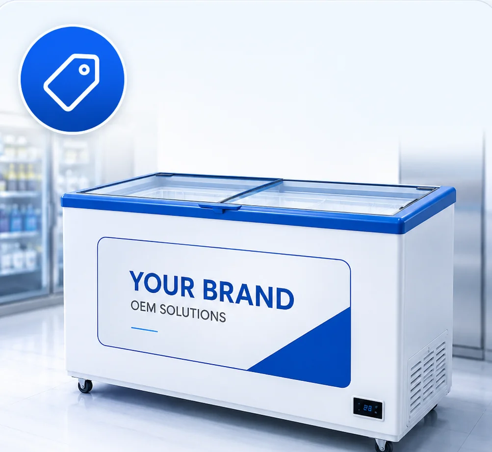 OEM branding available for commercial refrigeration equipment