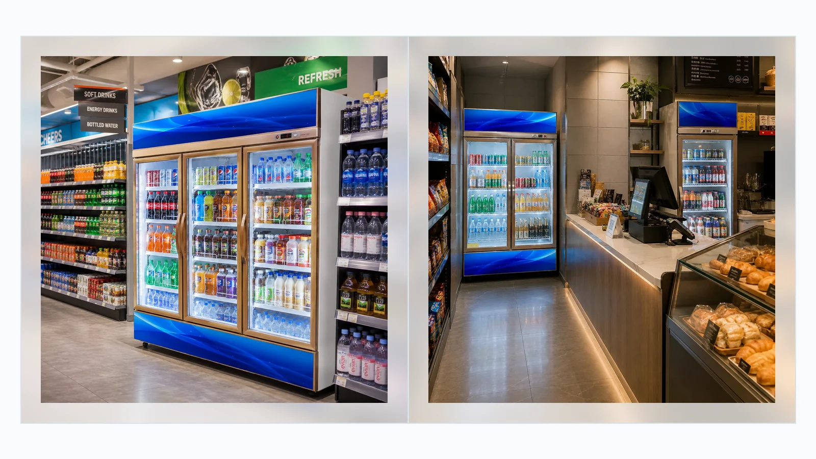 Beverage cooler retail market customization planning for distributors