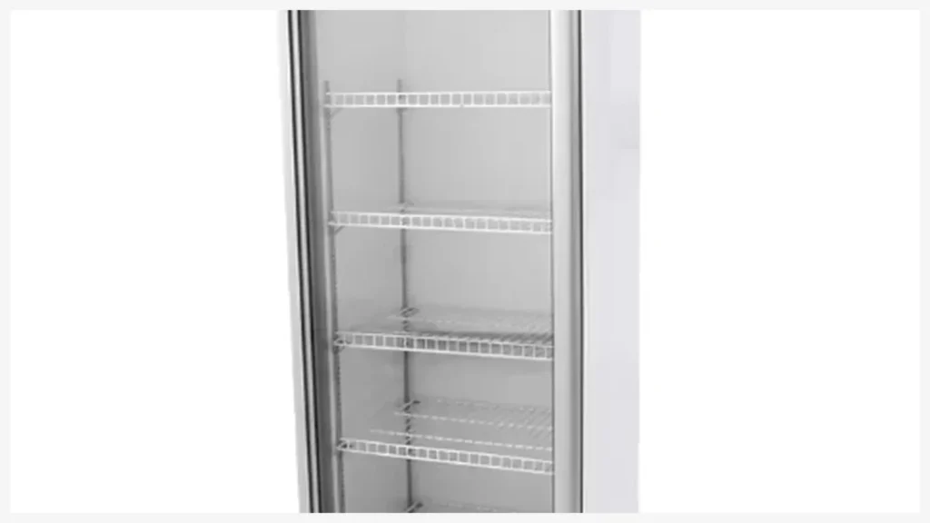 Commercial chest freezer for frozen-food retail planning